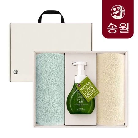 라이트무지 2매 X 러브메레 핸드워시 세트
