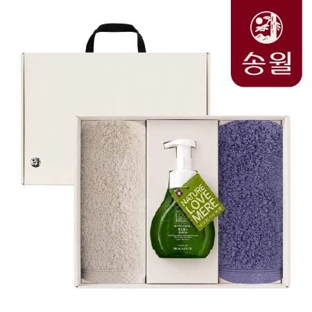 코마40수160g 2매 X 러브메레 핸드워시 세트