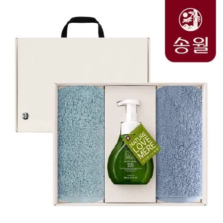 항균프리미엄 2매 X 러브메레 핸드워시 세트