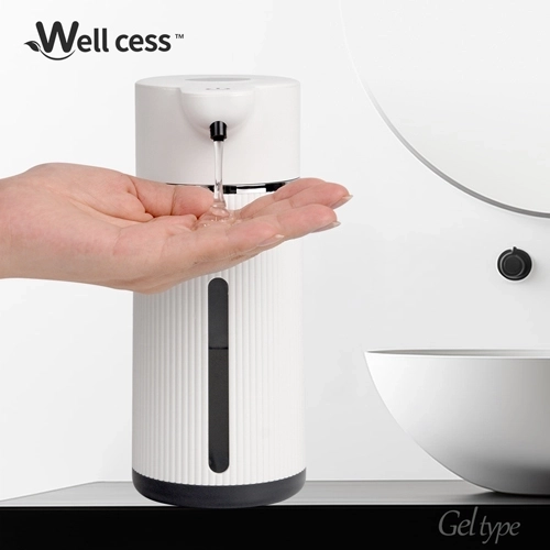 웰세스 W-1500G 자동 디스펜서 젤타입 대용량 USB 충전식 벽걸이 핸드워시 세정기