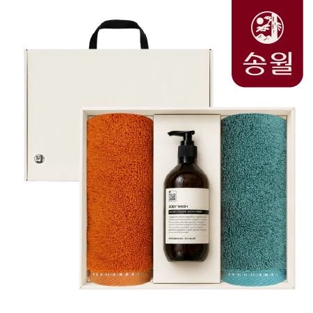 솔리드뱀부무지 2매 X 러브메레 세정제품 세트