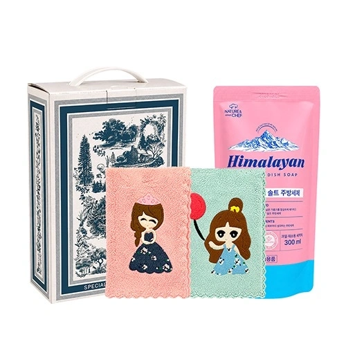 [살림어스] 주방세제(300ml)+극세사요정행주2p