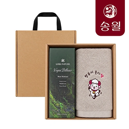 송월새해붉은양150g X 로라네이처비건 디퓨져 세트