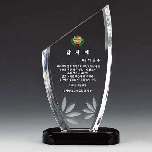 크리스탈 상패 SD12호 30