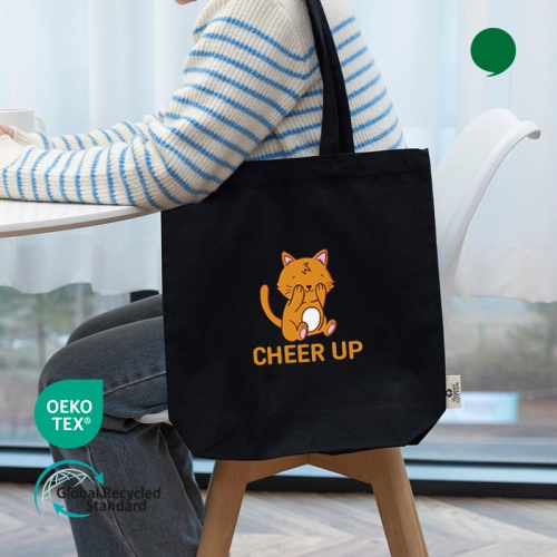오코텍스리사이클_스탠다드에코백중블랙(35cm*37cm)