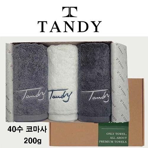 탠디 40수 코마사 프리미엄2.0 호텔용타올3매세트
