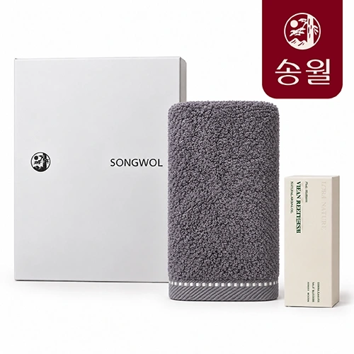 송월솔리드뱀부무지 X 로라네이처비건핸드크림 30ml 세트