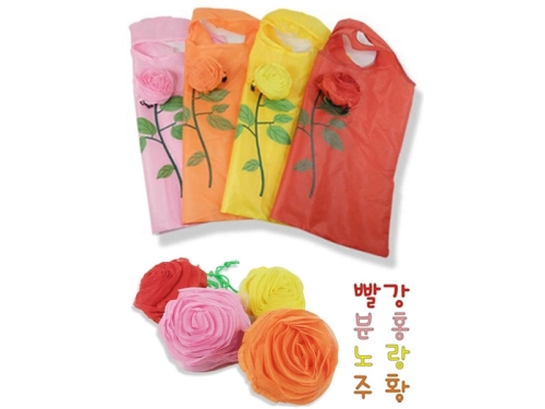 장미 시장가방 / 장바구니 37*50cm