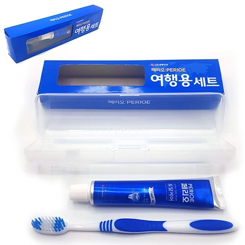페리오 여행용치약 칫솔 set