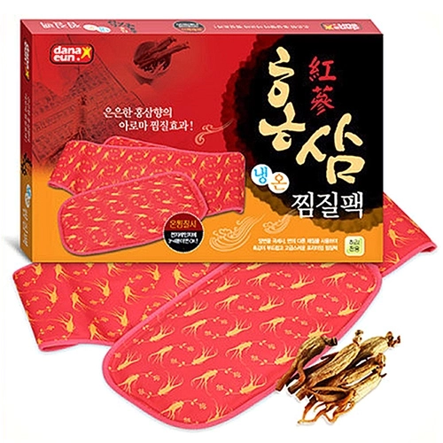 홍삼 냉온 찜질팩 허리용 [국산]