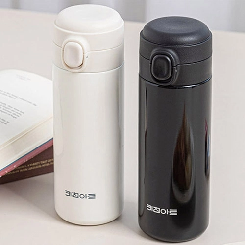 키친아트 원터치 심플 텀블러400ml