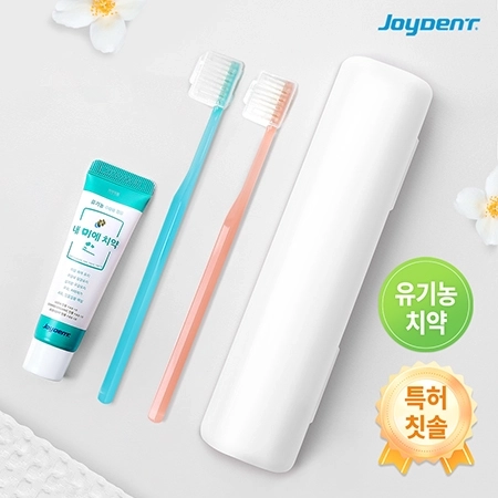 조이덴트 칫솔치약 타원형 세트