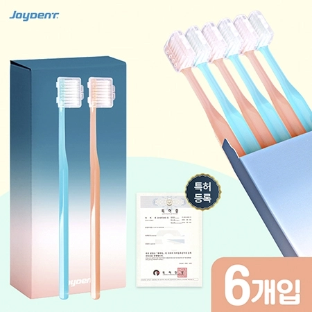 조이덴트 비비칫솔 6개입
