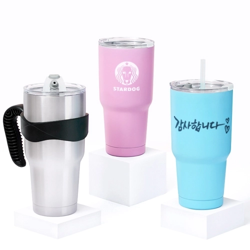 (H- 047) 스텐 텀블러 900ml / 진공 / 풀칼라