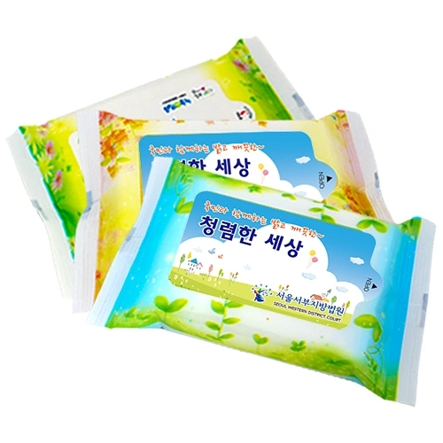 꽃내음 3종 물티슈 (10매/15매/20매)