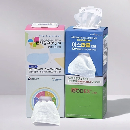 독판 콤보 물티슈 (물티슈+고급티슈)