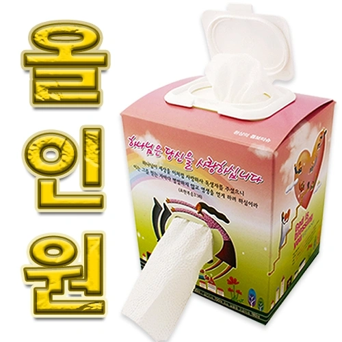 기성 전도 콤보 물티슈 (물티슈+냅킨티슈)