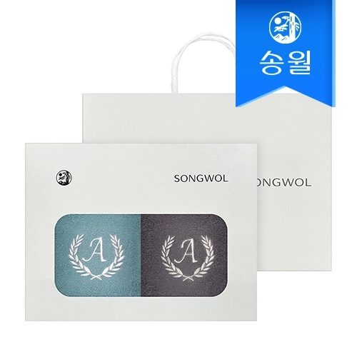 송월 항균 에이스 150g 3매 선물세트(쇼핑백) 단체수건 답례품