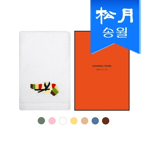 [송월타올]설날핸드 1매 선물세트(케이스) 호텔타올/핸드타올/추석/설날
